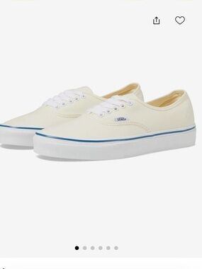 Authentic Vans Cream